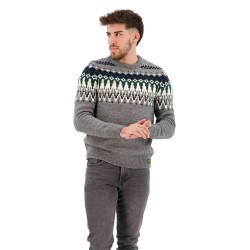 блуза,мъжки,пуловери,superdry,fairisle,sweater,grey,marl,multi,(grey)