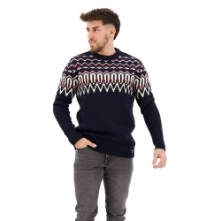 блуза,мъжки,пуловери,superdry,fairisle,sweater,navy,multi,(blue)