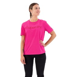тениска,дамски,тениски,superdry,tonal,embroidered,logo,short,sleeve,round,neck,t,shirt,pink