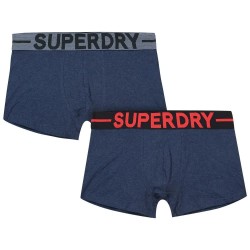 боксерки,мъжко,бельо,superdry,trunk,boxers,2,units,dark,indigo,blue,marl,(blue)