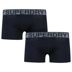 боксерки,мъжко,бельо,superdry,trunk,boxers,2,units,eclipse,navy,(blue)