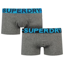 боксерки,мъжко,бельо,superdry,trunk,boxers,2,units,grey,(karst,black,mega,grit)