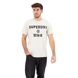 тениска,мъжки,тениски,superdry,workwear,logo,vintage,short,sleeve,t,shirt,oatmeal,grey,marl,(beige)
