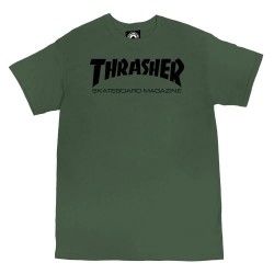 тениска,мъжки,тениски,thrasher,skate,mag,short,sleeve,t,shirt,army,green,(green)