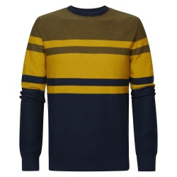 блуза,мъжки,пуловери,petrol,industries,234,sweater,yellow,(midnight,navy)