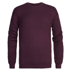 блуза,мъжки,пуловери,petrol,industries,241,round,neck,sweater,purple