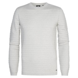 блуза,мъжки,пуловери,petrol,industries,269,sweater,antique,white,melee,(white)