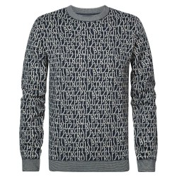 блуза,мъжки,пуловери,petrol,industries,271,sweater,grey