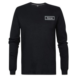 тениска,мъжки,тениски,petrol,industries,665,long,sleeve,t,shirt,black