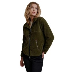 яке,дамски,якета,и,палта,redgreen,sansa,teddy,fleece,jacket,green,(olive,green)