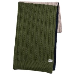 шал,ръкавици,шапки,и,шалове,redgreen,vibe,scarf,olive,stripe,(green)