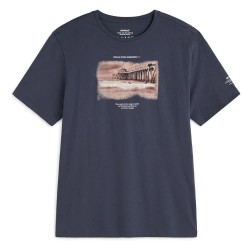 тениска,мъжки,тениски,ecoalf,tximalf,short,sleeve,t,shirt,navy,(brown)