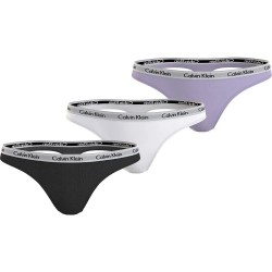 дамско,бельо,дамски,бикини,и,танкини,calvin,klein,000qd3587e,thong,3,units,multicolor