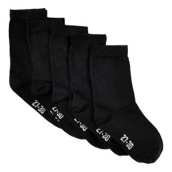 Чорапи Minymo Ankle Solid socks 5 pairs - Black (Black) чорапи,мъжки,чорапи,дамски,чорапи,minymo,ankle,solid,socks,5,pairs,black,(black)