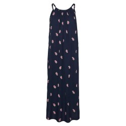 сако,дамски,поли,и,рокли,vero,moda,maya,long,dress,blue,(navy,blazer,aop,venus,flower)