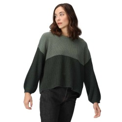 блуза,дамски,пуловери,дамски,плетени,дрехи,regatta,kamaria,sweater,green,(dark,forest,green,dark)