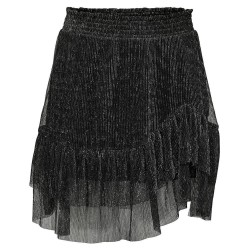 пола,дамски,поли,и,рокли,only,miana,plisse,glitter,midi,skirt,black,detail,silver,metallic,(black)