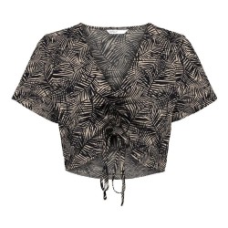 риза,с,къс,ръкав,дамски,блузи,дамски,ризи,only,nova,lux,short,sleeve,shirt,night,sky,aop,427,mila,leaf,(green)