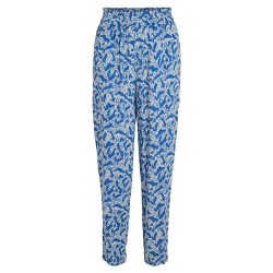 панталони,дамски,панталони,vila,celina,ankle,high,waist,pants,blue,(federal,blue,aop,tay)