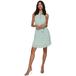 рокля,дамски,поли,и,рокли,vila,juliette,plisse,sleeveless,short,dress,green,(cameo,green)