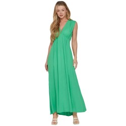 рокля,дамски,поли,и,рокли,vila,simones,sleeveless,long,dress,island,green,(green)