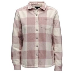 риза,с,дълъг,ръкав,дамски,блузи,дамски,ризи,black,diamond,project,lined,flannel,long,sleeve,shirt,pale,mauve,off,white,plaid,(beige,purple)