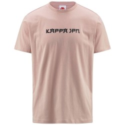 тениска,мъжки,тениски,kappa,authentic,jpn,glifer,short,sleeve,t,shirt,pink