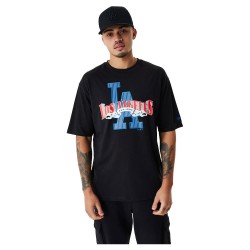 тениска,мъжки,тениски,new,era,los,angeles,dodgers,mlb,arch,graphic,short,sleeve,t,shirt,black