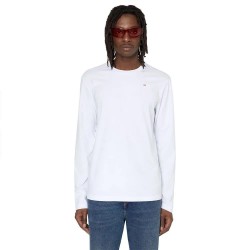 тениска,мъжки,тениски,diesel,diegor,microdiv,long,sleeve,t,shirt,white,(white)