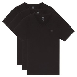 Diesel Michael short sleeve base layer 3 units - Black (Black) мъжко,бельо,diesel,michael,short,sleeve,base,layer,3,units,black,(black)