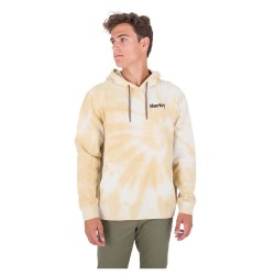 суичър,мъжки,пуловери,hurley,tidal,wave,tie,dye,hoodie,beige