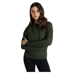 блуза,дамски,блузи,lolë,mindset,pullover,sweatshirt,green,(kombu)