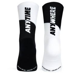 чорапи,дамски,чорапи,pacific,socks,anytime,half,long,socks,black,white,(white)