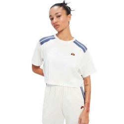 тениска,дамски,тениски,ellesse,iva,cropped,short,sleeve,t,shirt,white,(off,white)