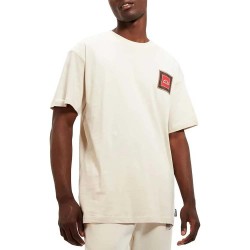 Тениска Ellesse Portier short sleeve T-shirt - Beige (Off White) тениска,мъжки,тениски,ellesse,portier,short,sleeve,t,shirt,beige,(off,white)