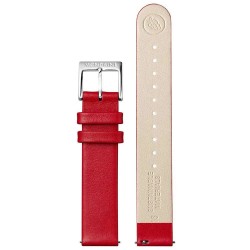 други,аксесоари,mondaine,genuine,leather,vegan,strap,golden,(red)