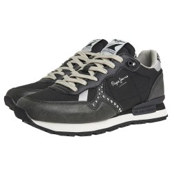 маратонки,дамски,маратонки,pepe,jeans,brit,print,sid,trainers,black