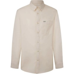 риза,с,дълъг,ръкав,мъжки,ризи,pepe,jeans,crail,long,sleeve,shirt,beige,(ivory)