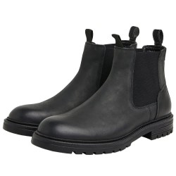 обувки,мъжки,боти,pepe,jeans,logan,chelsea,boots,black