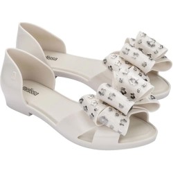 обувки,дамски,обувки,melissa,seduction,vi,ballet,pumps,beige,(beige,silver)
