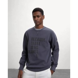 блуза,мъжки,пуловери,ecoalf,aixalf,sweatshirt,caviar,(grey)