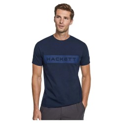 тениска,мъжки,тениски,hackett,hm500770,short,sleeve,t,shirt,navy,(blue)