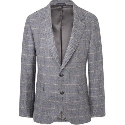 сако,мъжки,сака,hackett,tattersal,blazer,grey,(grey,multicolor)