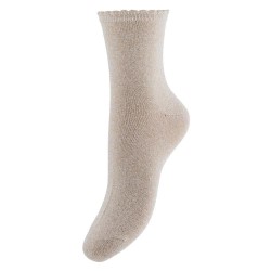 чорапи,дамски,чорапи,pieces,sebby,glitter,half,long,socks,1,pairs,beige,(birch,detail,gold,color,lurex)