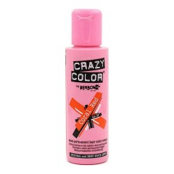 Crazy color Coral 002247 Permanent Dye - Clear (Red / N.57) хигиена,коса,crazy,color,coral,002247,permanent,dye,clear,(red,n.57)