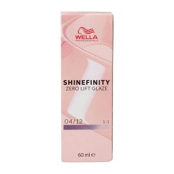 Wella Shinefinity 60ml Permanent Dye - Clear (Medium Brown / Ash / N.04.12) хигиена,коса,wella,shinefinity,60ml,permanent,dye,clear,(medium,brown,ash,n.04.12)