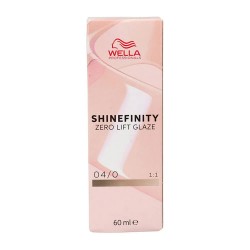 Wella Shinefinity 60ml Permanent Dye - Clear (Medium Brown / Natural / N.04.0) хигиена,коса,wella,shinefinity,60ml,permanent,dye,clear,(medium,brown,natural,n.04.0)
