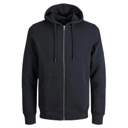 блуза,мъжки,пуловери,jack,&,jones,bradley,full,zip,sweatshirt,black