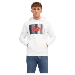 суичър,мъжки,пуловери,jack,&,jones,corp,logo,play,hoodie,white
