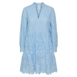 рокля,дамски,поли,и,рокли,yas,26027162,holi,long,sleeve,short,dress,blue